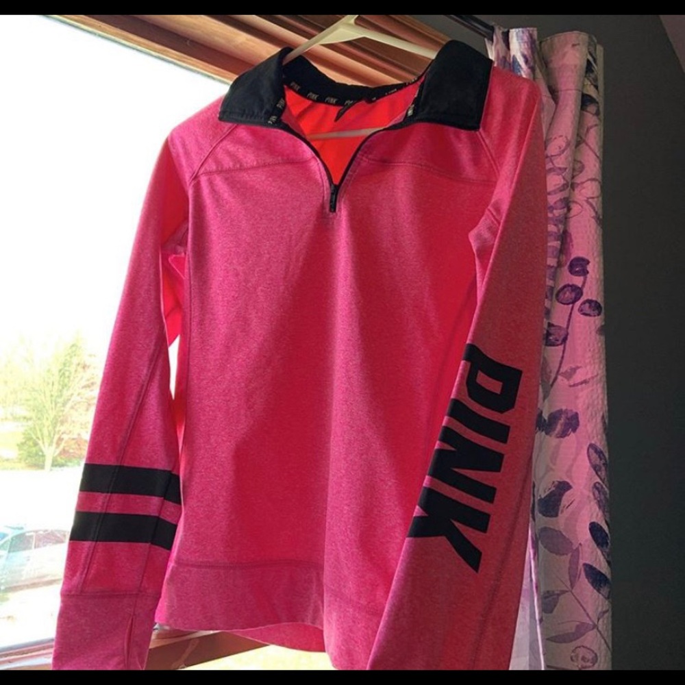 Pink pullover